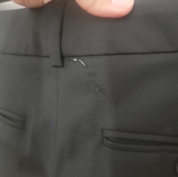 Pre-owned Theory Women's Full Length Pants, Size 00, Black - Picture 8 of 13